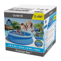 Pack) Outdoor Prompt Pool (2 Inflatable Orange Set & JLeisure Swimming