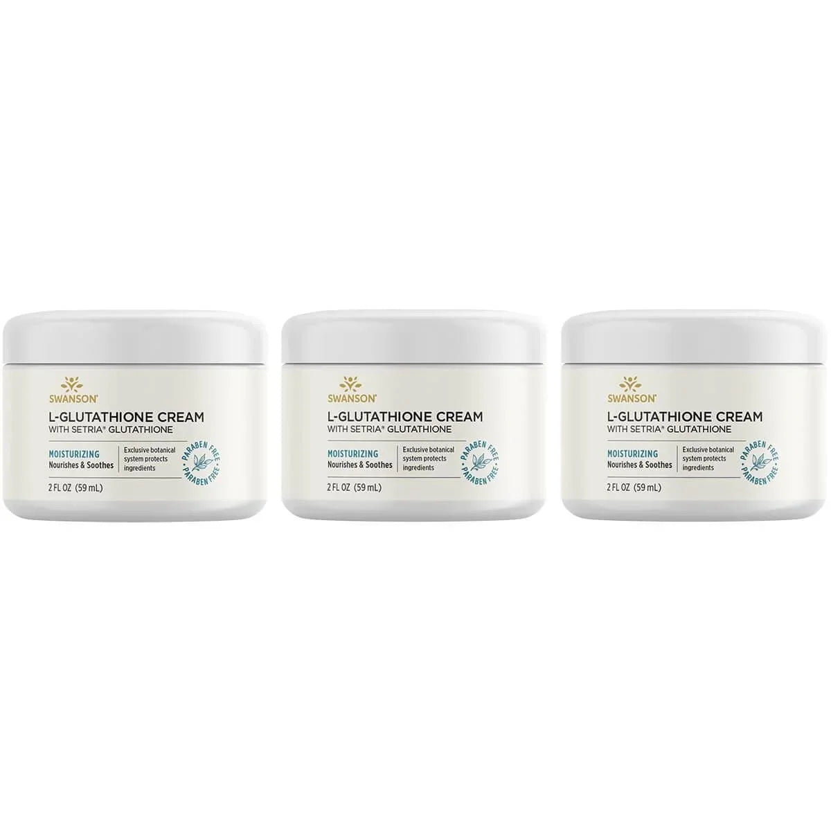 Cream Cream 3 Setria oz fl with Glutathione Pack Swanson 2 L-Glutathione