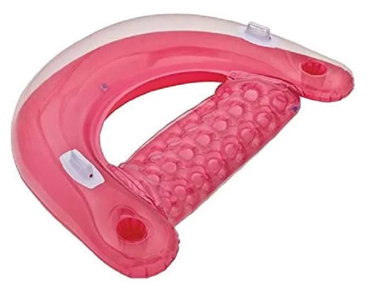 'N Sit Intex (Colors Pool 8 Floating Vary) Pack Float Colorful Inflatable Lounges