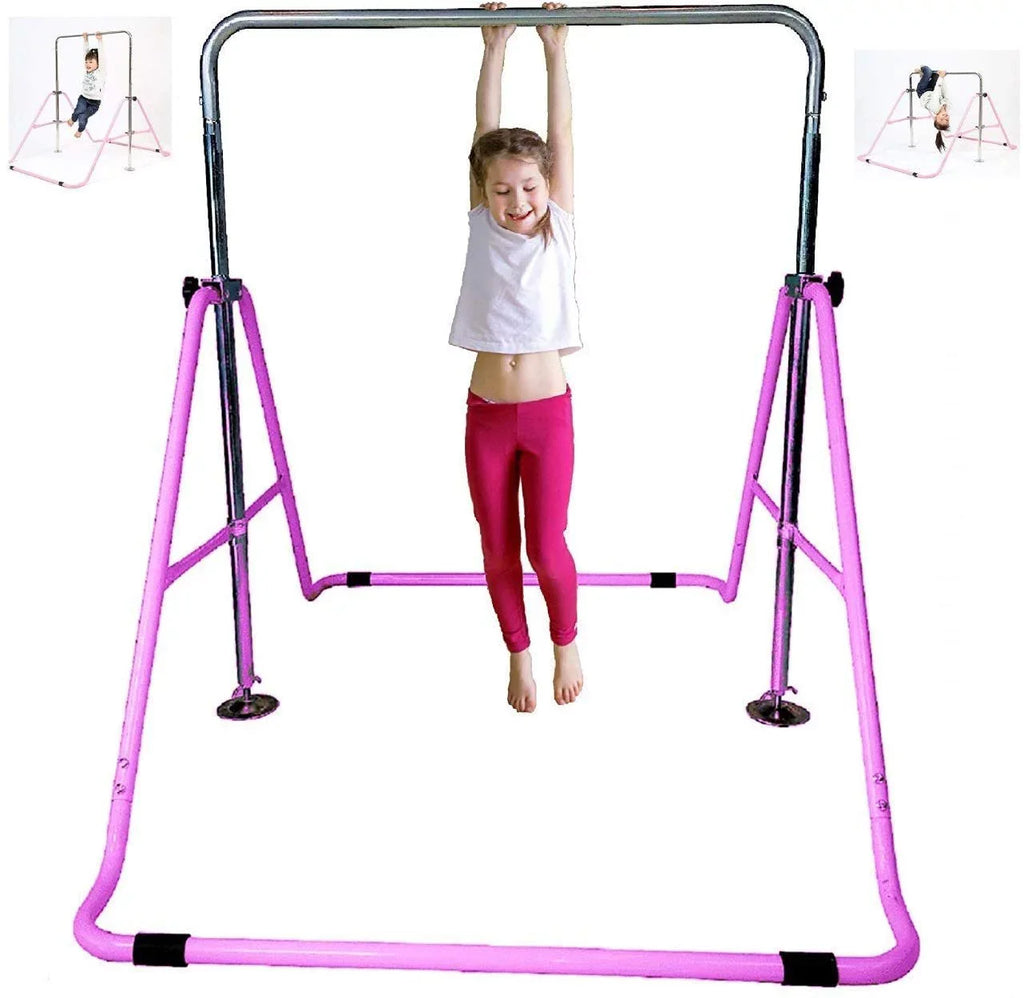 Bar Progymnastics Monkey Gymnastics Kip Bar, Training, Climbing Bar, Jungle Pink Junior Bar Horizontal Gym Tower