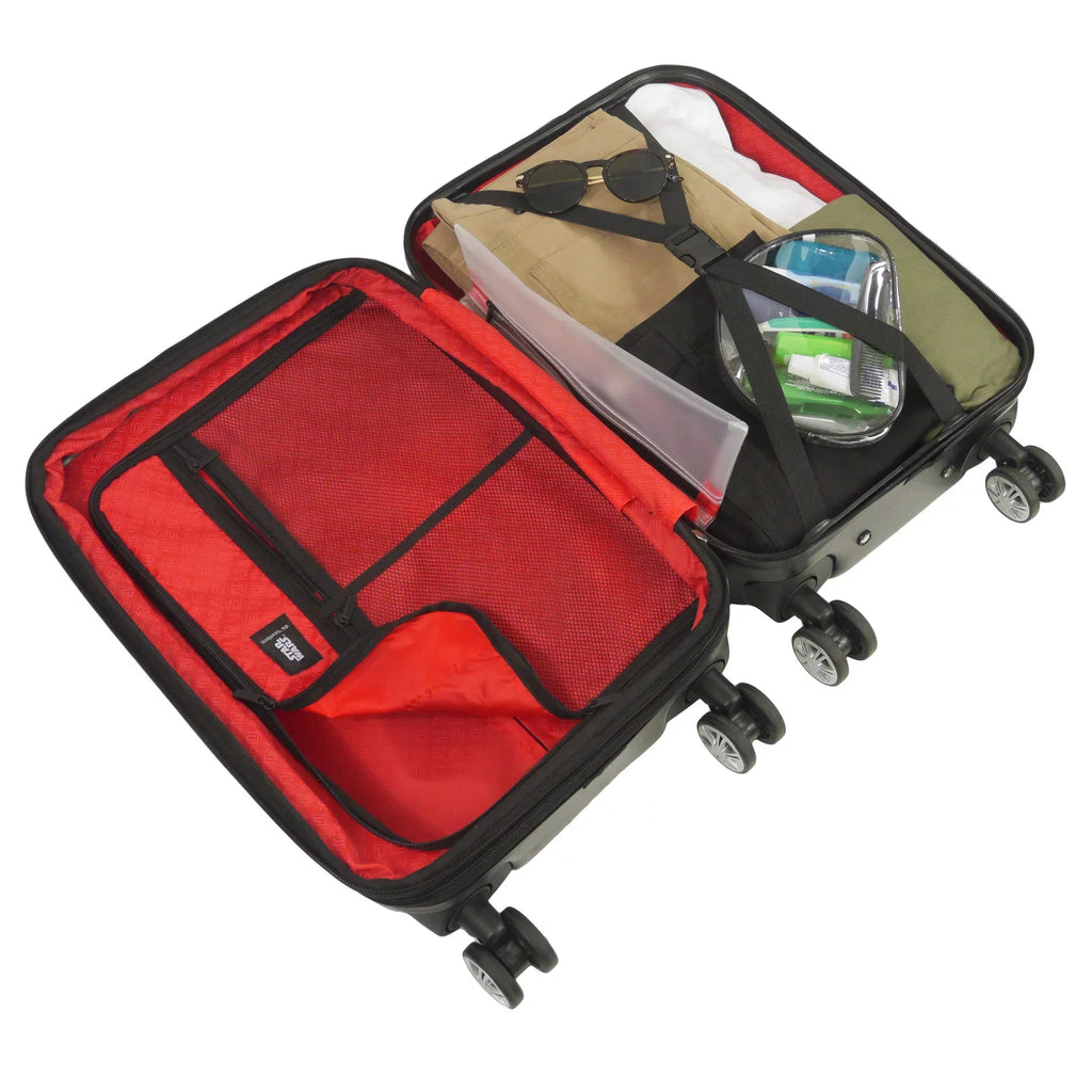 Star Rolling Black Suitcase Darth Inch 25 Hardshell with Wars Wheels, Luggage, Vader Embossed