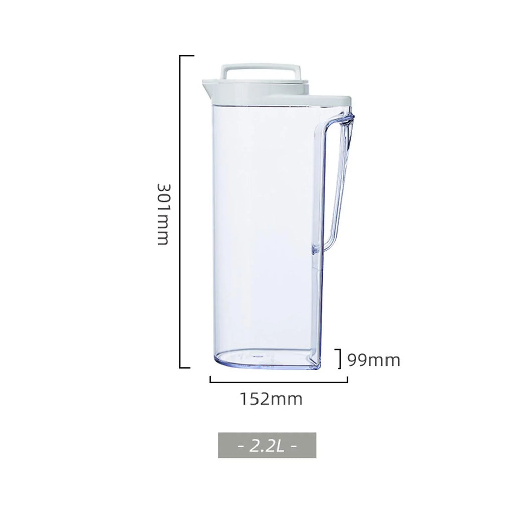 2200ML Screw Pitcher Lemonade Heat Beverage Cold Kettle & Moisture Defensive Lid Dispenser