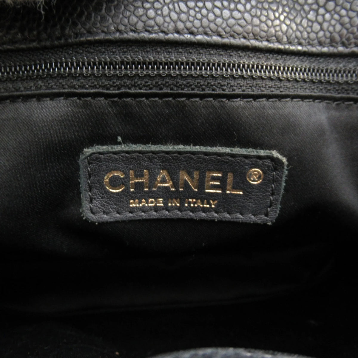 Pre-Owned ChainShoulder Caviar Bag Matelasse (Grained Calf) Black (Fair) Skin