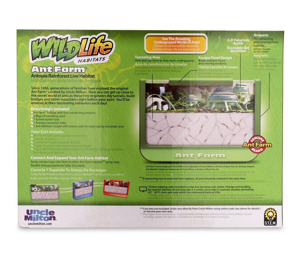 Rainforest Ant - Educational - Farm Uncle Toy Milton - Green Scientific