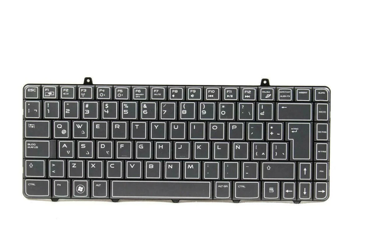 Laptop Like Alienware New Pre-Owned DN229 - M11X Keyboard Dell Spanish-Latin PK130BB1A16