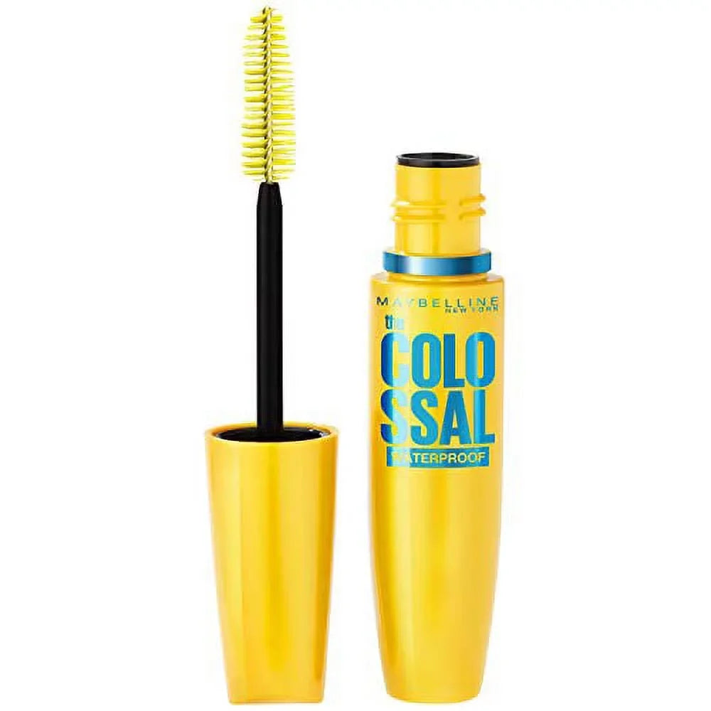 Maybelline Pack 0.27 Volum' Mascara, oz, Classic Express Volumizing, Colossal 3 Moistureproof The Black,