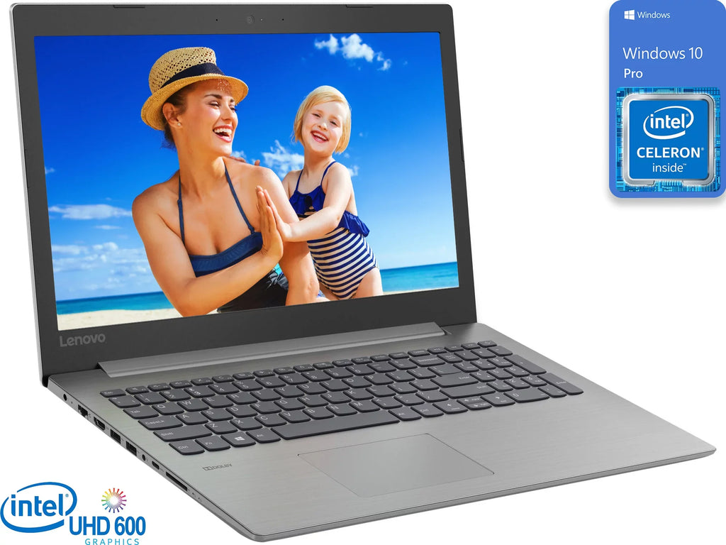 , Windows , Display, IdeaPad , 2.6GHz, Keyboard, Upto N4000 15.6" Intel Notebook, Celeron 330 Reader, 8GB Pro Card Wi-Fi, 10 512GB Bluetooth, , Lenovo
