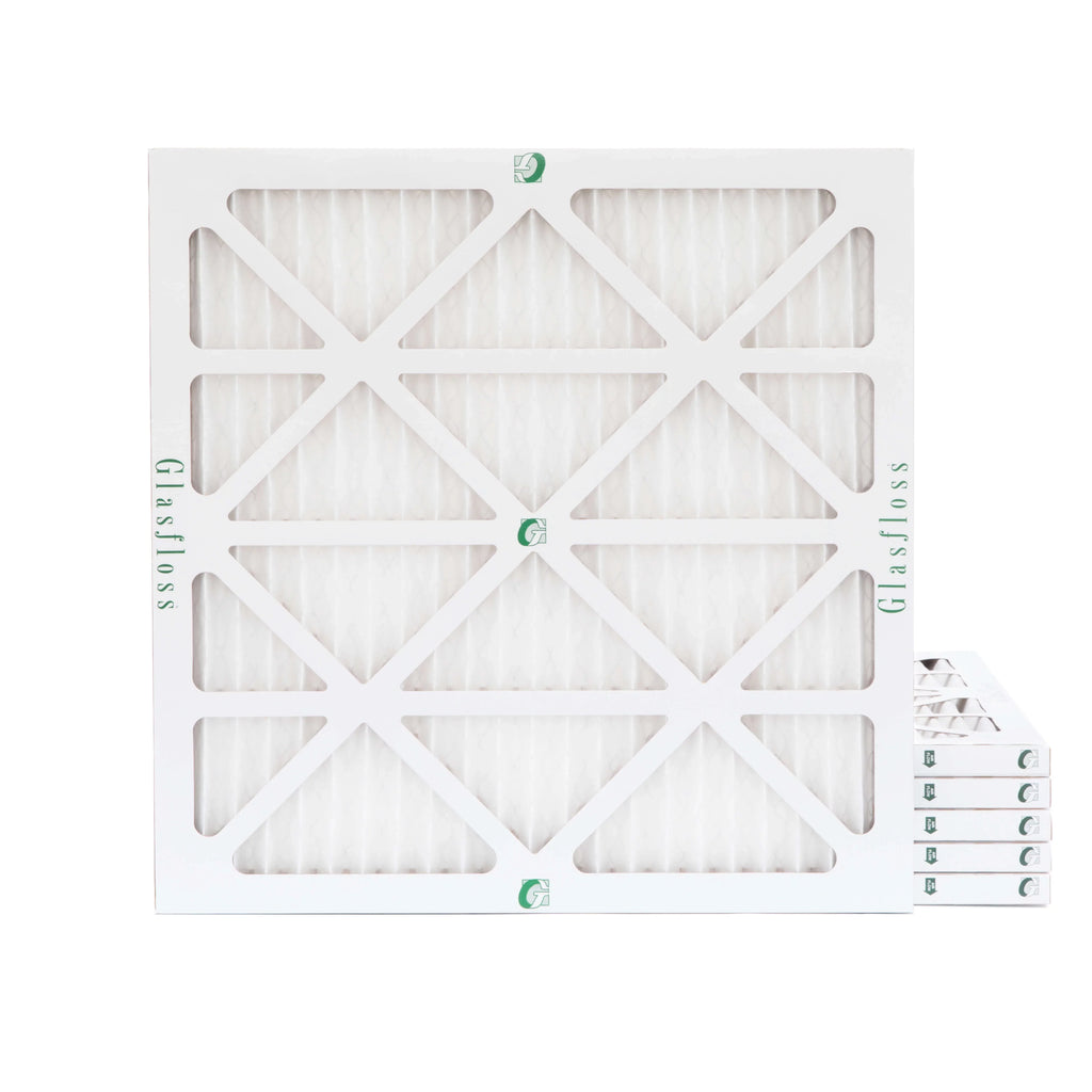 Size: of Air Pack by 10 Actual Filters Glasfloss. 23-3/8 23-3/8 x x 7/8 24x24x1 6 Pleated