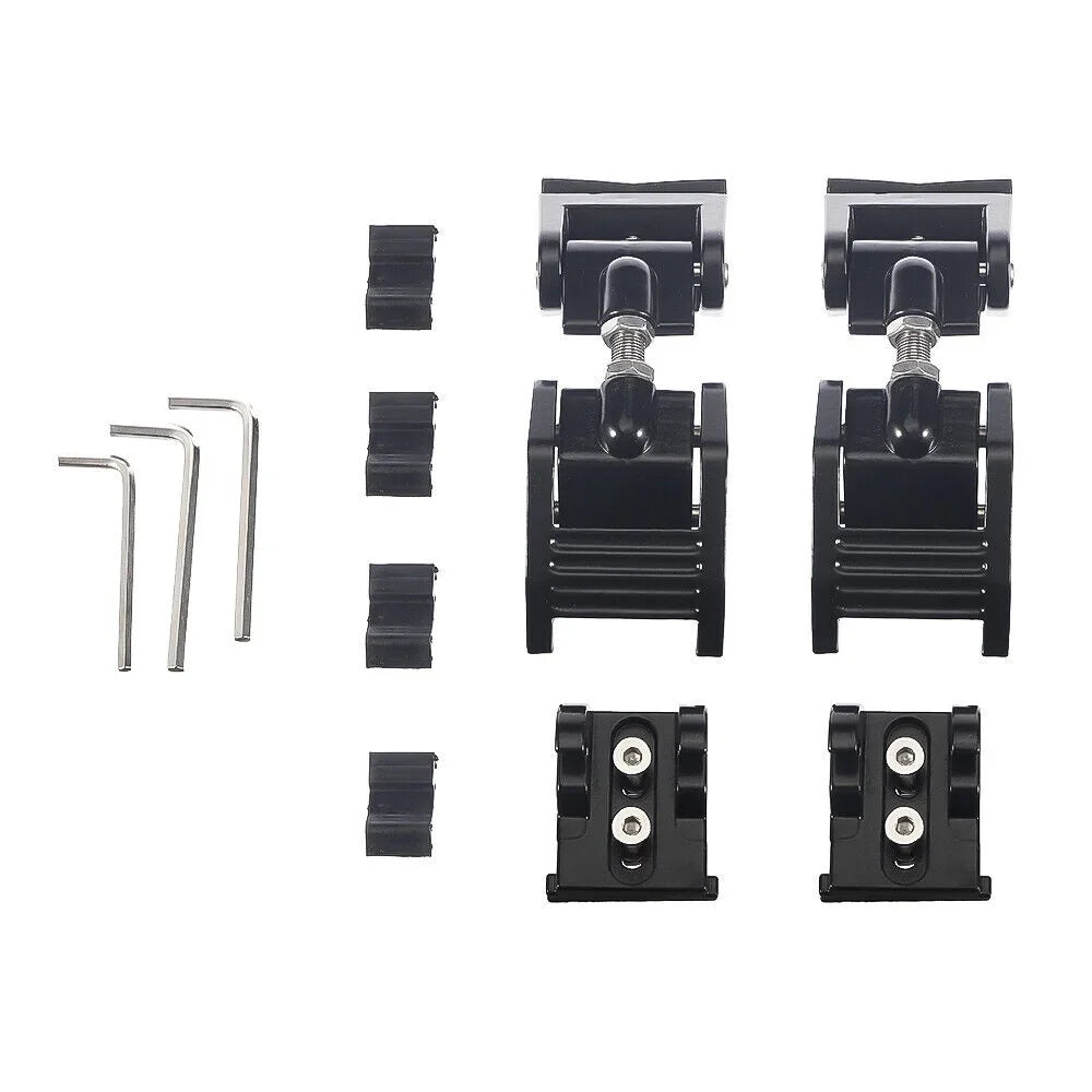 Durable 07-18 Lock Catch - Latch JahyElec Your Hood Secure Black for Jeep Adventures Wrangler Off-Road