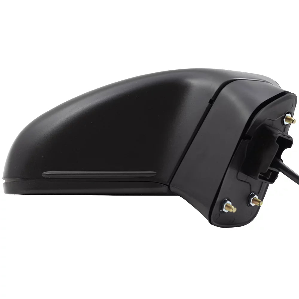 Without Passenger Aftermarket Replacement Power Brock View Assembly Textured Door Black Dimming-Side Camera Folding Mirror Manual Heat-Signal-Memory-Auto Right