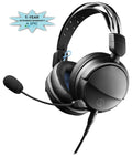 with by - Black/Blue 1 Year Additional Audio -GL3BK Gaming Epic Protect Headset Closed-Back (2022) Wired Shieldage Technica an