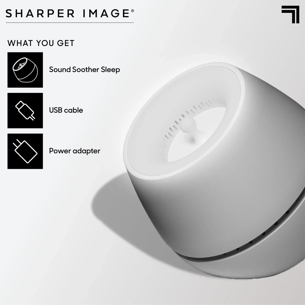 Sound Sharper Image® Noise Wind, Glow With Machine White Soother