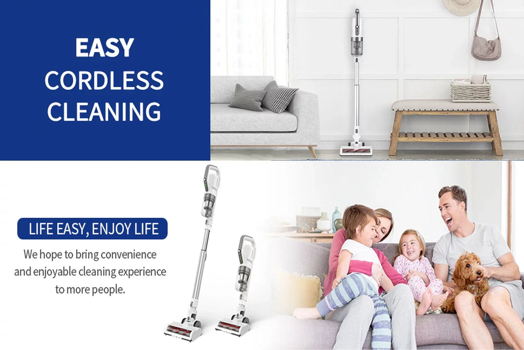 Vacuum Cordless Stick Lightweight for Pet 4-in-1 - Cleaner Vacuum Floors, Hard H21 Hair Carpet,