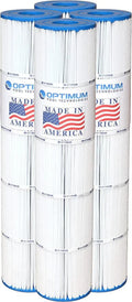 520; Clear & Replacement .. Clean - 4 Filter Cartridge Made 125/130 Element Pentair for Pool Plus in Pack