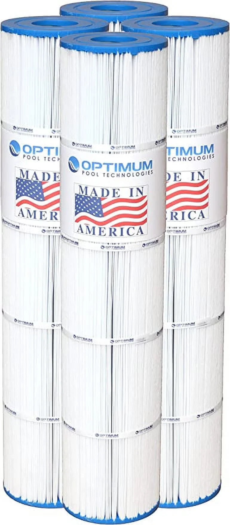 520; Clear & Replacement .. Clean - 4 Filter Cartridge Made 125/130 Element Pentair for Pool Plus in Pack