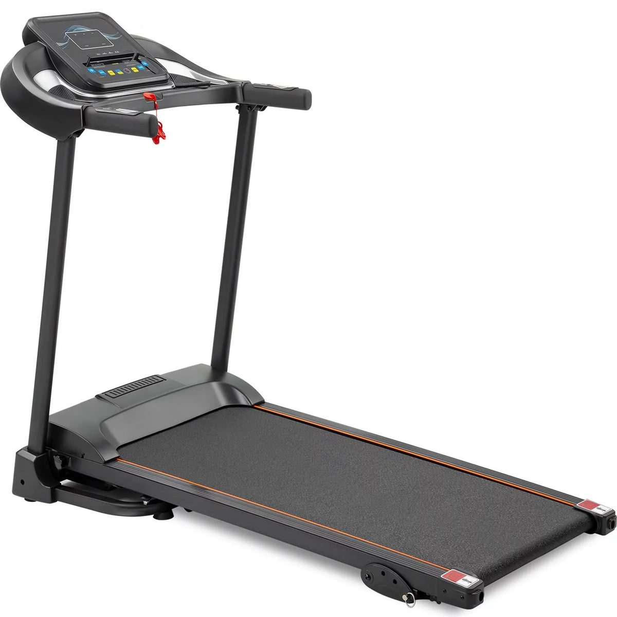 Folding Adjuster Audio Motorized Compact Easy Treadmill Incline Machine and with Speakers Jogging Running
