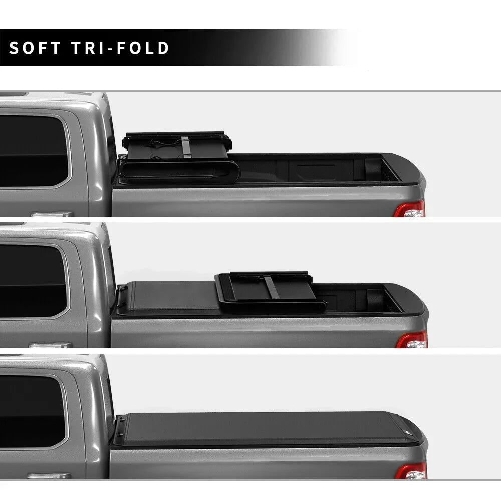 Soft 2021 ft Ranger Tri-fold 5 Tonneau 2020 Ledkingdomus Ford Truck Shield 2023 2022 2019 Bed Bed for