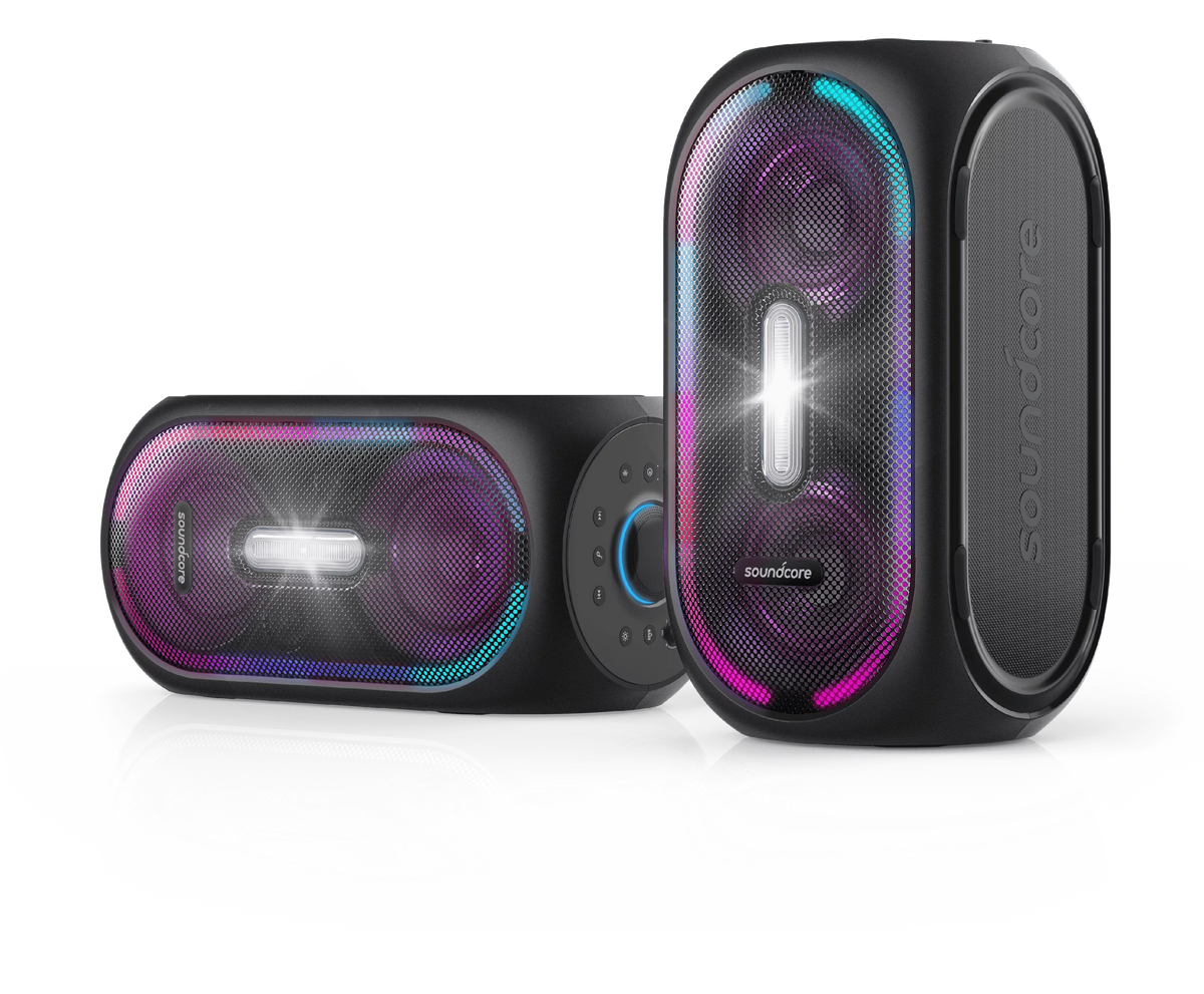 Moisture Rave Hour Defensive, 24 Anker Outdoor, Party 107dB with with Microphone PowerIQ, Party Speaker Show, Input Light Karaoke, BassUp Sound, Soundcore Portable Playtime, For , Technology, Speaker