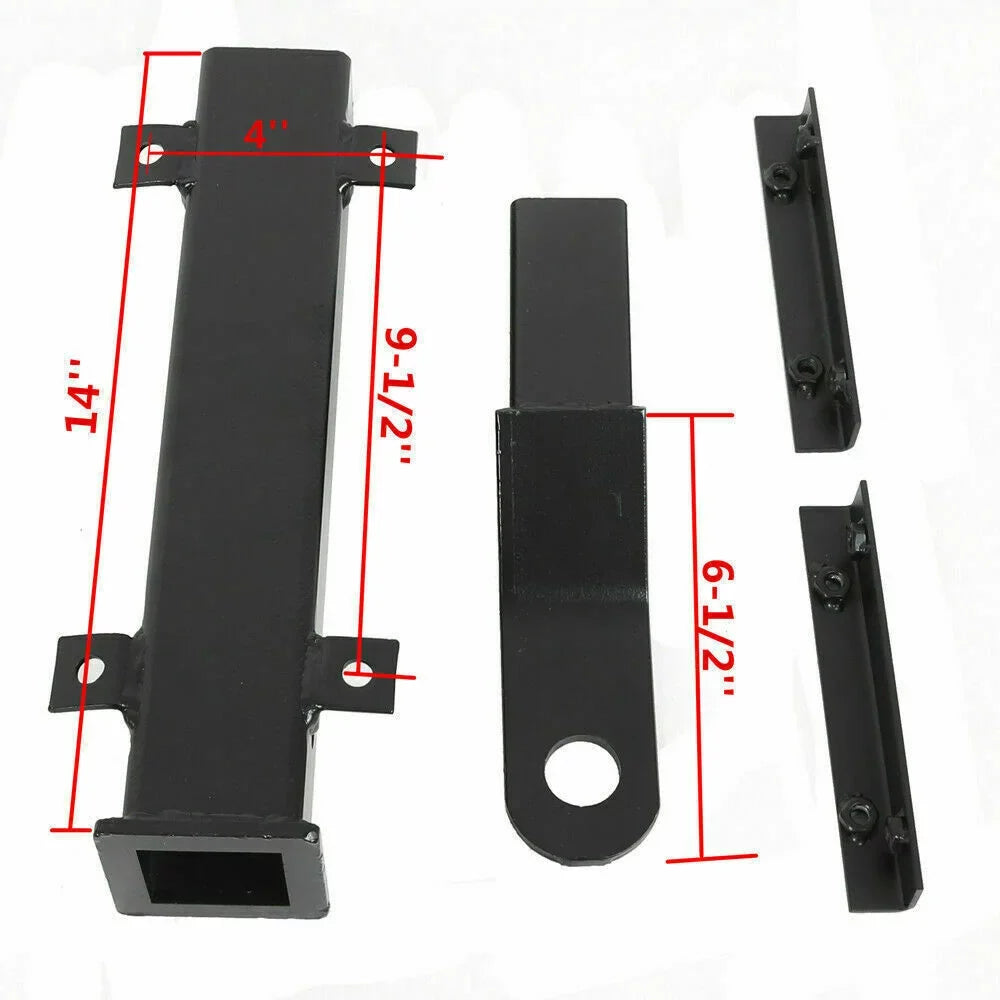 Trailer Club Yamaha Rear Hitch Golf Kit Car Seat Rear Hitch 2" Cart Receiver Receiver Hitch Trailer Universal Receiver