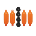 Neon Extreme Value 4.5" x VesselTector - Max 16", Fender Orange 3006.7626 Inflatable 4-Pack
