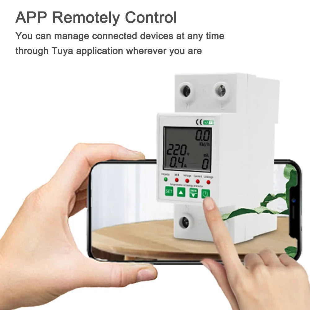 Meter Control Home Voice Pinnaco Timer Function with Leakage - Electric Fits with and Intelligent WiFi Protection for