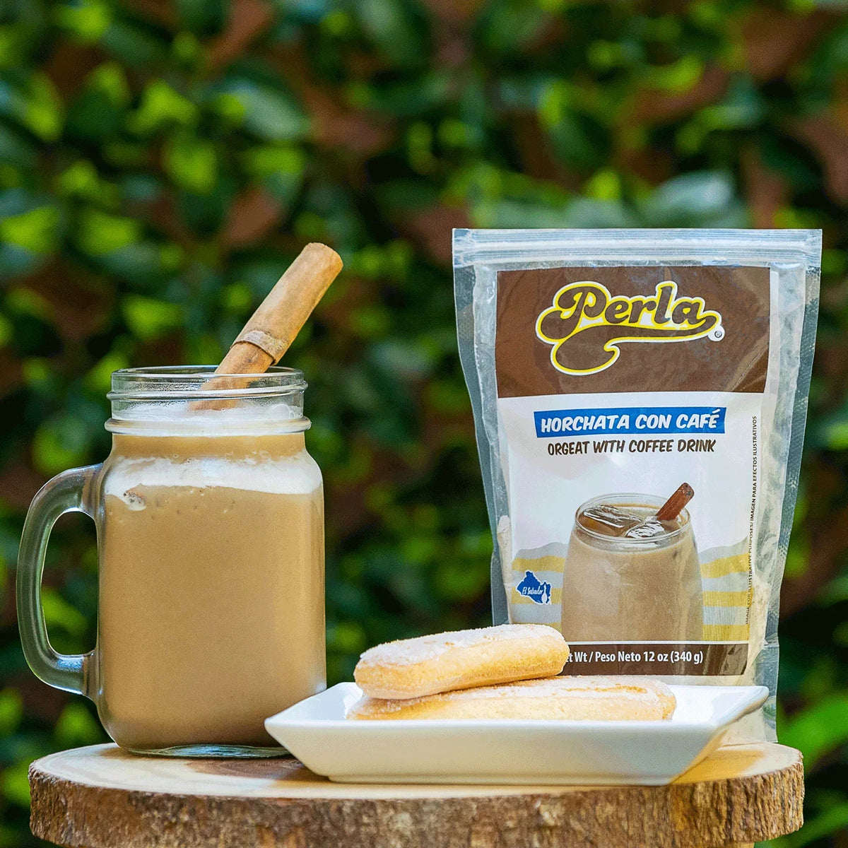 (12 of (Orgeat Coffee Horchata Perla Case Drink) Cafe con 20 Salvadorena each) with oz