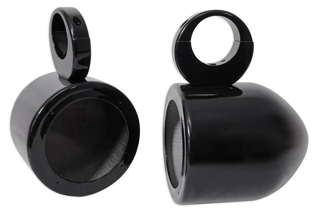 360° 5.25" Rockville Aluminum MAC525B Speaker Swivel Surface Black 2) Pods Mount