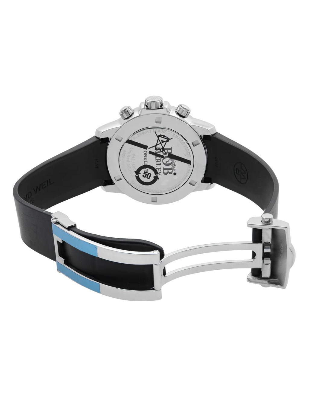 Edition Marley Raymond Bob Tango Weil Watch Mens Quartz Steel 300 8560-SR1-BMY17