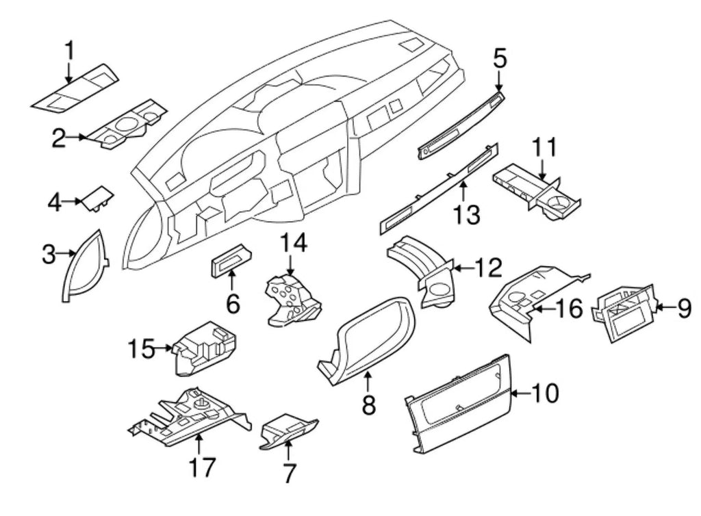 (2006-2015) Sensor New Genuine 64116926459 Solar