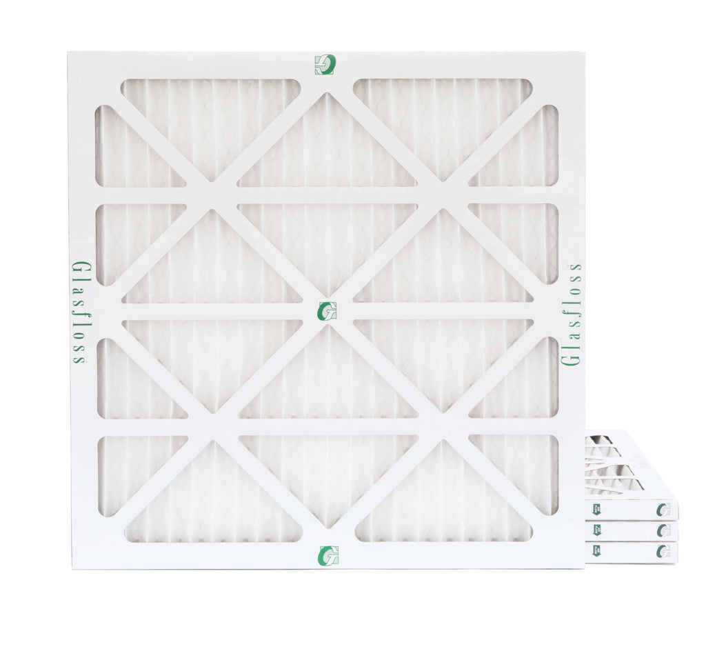Glasfloss x 24x24x1 Box 4. 10 Pleated of 23-3/8 Size: Air x Furnace Exact 23-3/8 7/8 Filters.