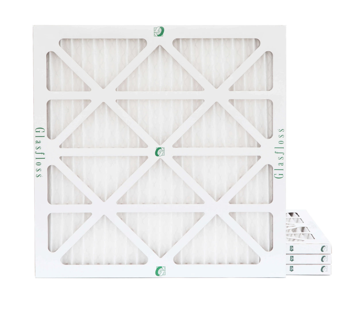 Glasfloss x 24x24x1 Box 4. 10 Pleated of 23-3/8 Size: Air x Furnace Exact 23-3/8 7/8 Filters.