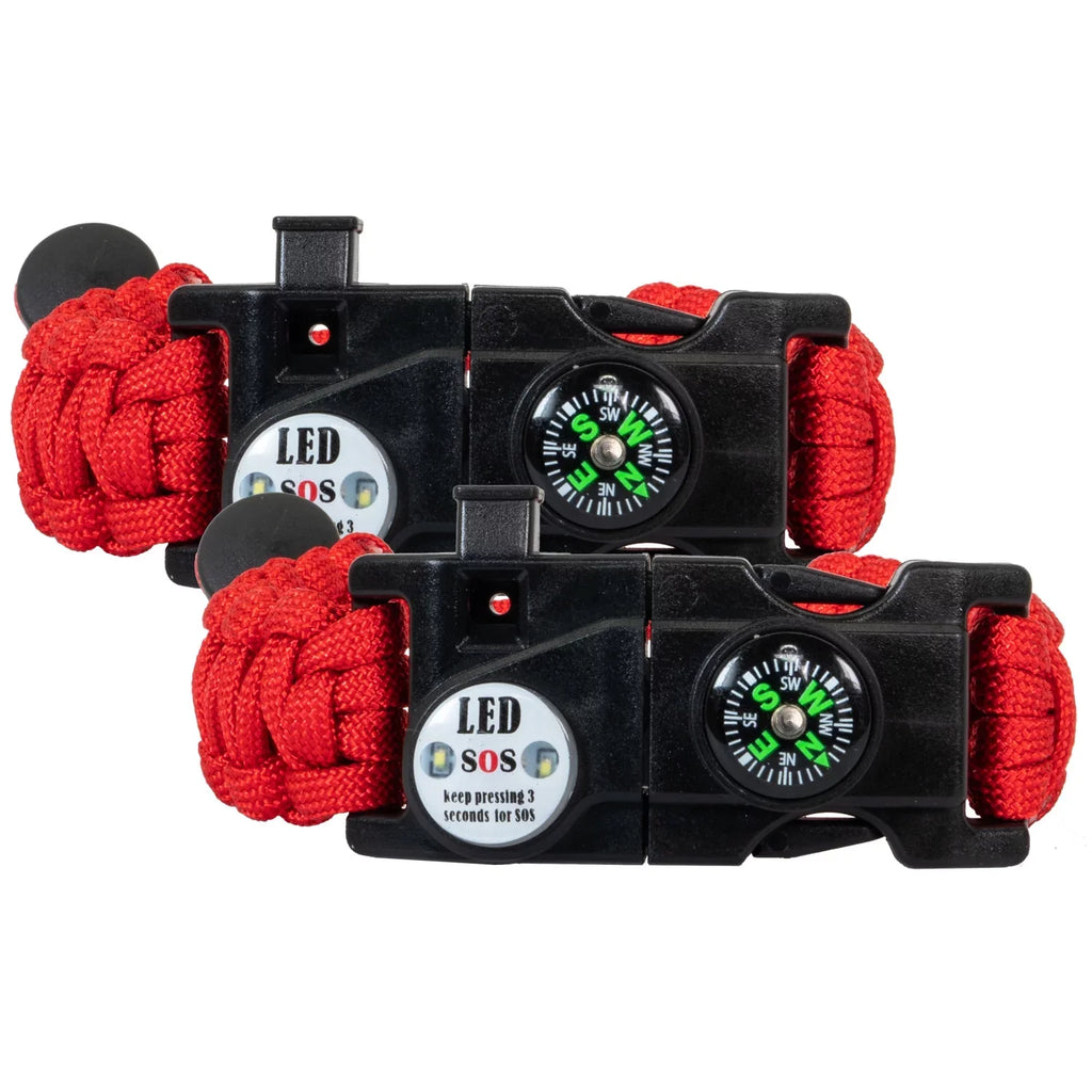 Garmin Overland 10" Emergency + Protection Edition 3 Bracelet Navigator Essentials Bundle 2-Pack Deco All-Terrain Tactical 010-02509-00 Extended Pack Tread Paracord Year with