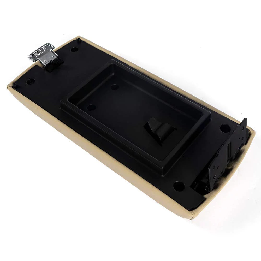 Consoles Center Shield, Fit PIT66 Flex, Armrest Ford for Lid, 13-17 Beige
