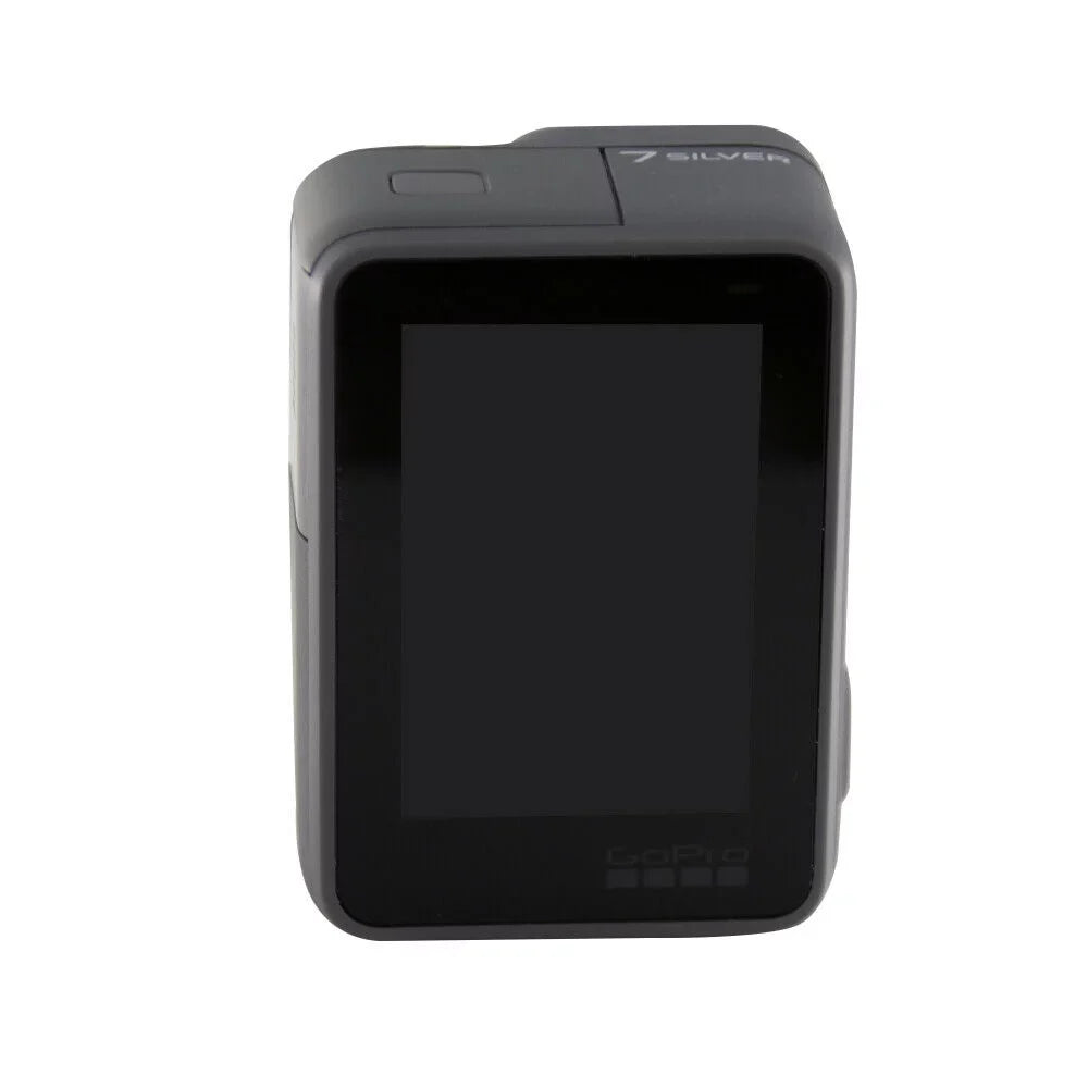 with HERO7 Action Silver Screen 12MP - Video Restored Camera Digital Photos Moistureproof 4K Touch (Refurbished) GoPro