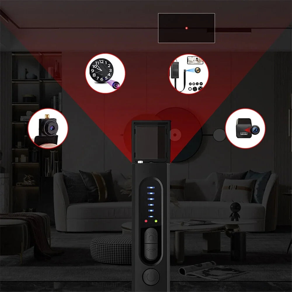 '- Gear Signal Camera Anti-spy Audio Detector JahyElec Hidden Detection Device Smart
