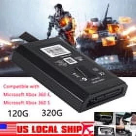 for KingFurt Drive Internal 360 Xbox 360 Xbox Slim Disk Console E Hard 320GB &