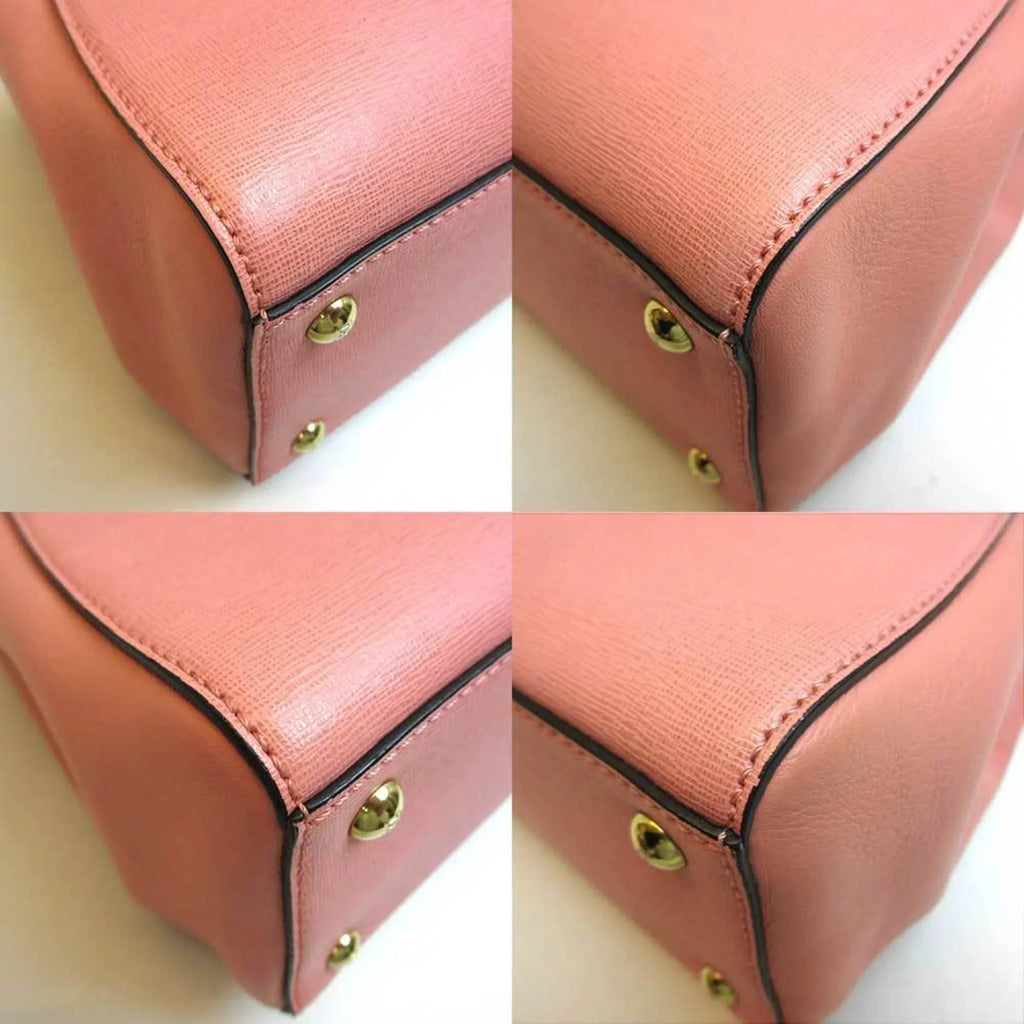 Shoulder Ladies 2way Tojour Pink Bag 8BH253 Fendi Pre-Owned (Good) Hand