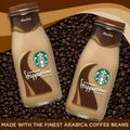 oz 9.5 Coffee (Mocha) Bottles Drink Frappuccino Starbucks (15-Pack) Glass