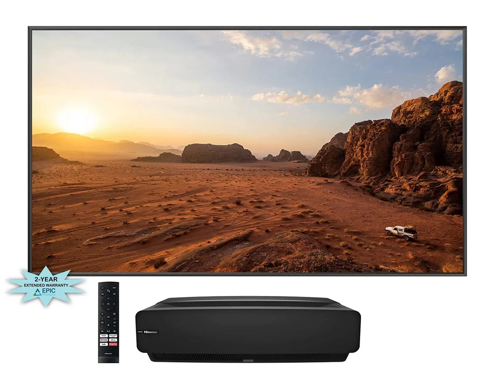 Android Short Additional Laser with Hisense (2022) 4K with by Protect 100-inch Year Screen 100L5G Ultra Epic Shieldage Throw 2