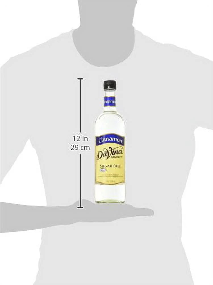 Gourmet Sugar Free DaVinci Cinnamon Syrup 25.4 .