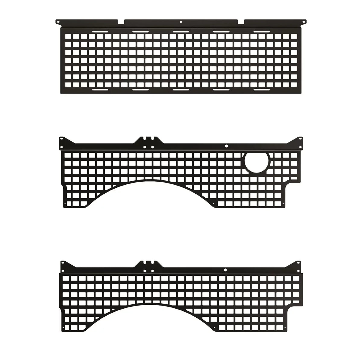 Putco Titan Fits select: 195401 Molle Fits 17-21 //-4X/ Panel S, 2019 2017