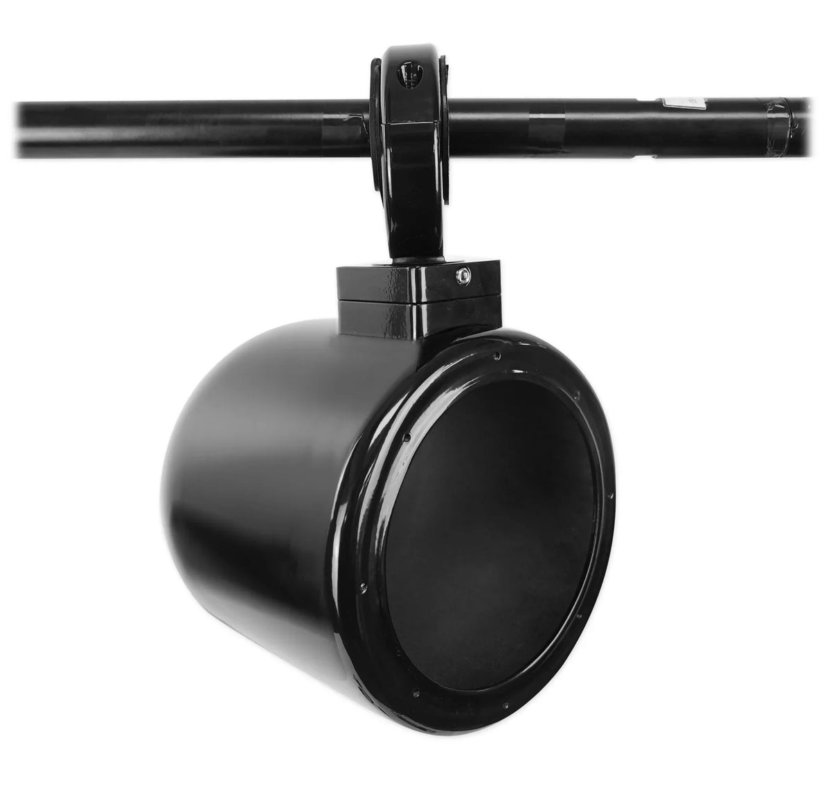 360° 5.25" Rockville Aluminum MAC525B Speaker Swivel Surface Black 2) Pods Mount