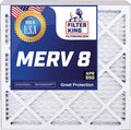 King 13.5 Furnace | 8 x .75" | Filter 18x14x1 Size: Pleated Actual | Air A/C Filters 17.5 3- | Filter x