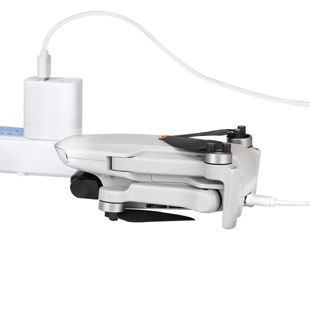 30W Dual-Port Parts Pro Type-C with Charging Cable 2/Mini for Mini 3 Charger Charging