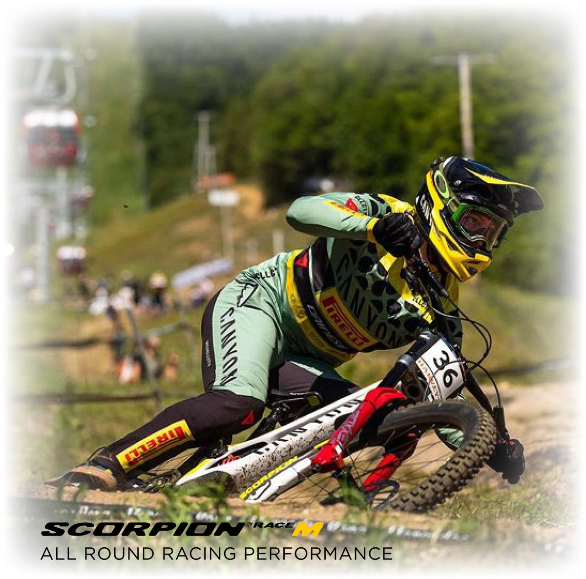 Tire Mountain Tire Edition Racing, Scorpion Enduro Gold for + High-Performance 23/32-622 SmarTUBE Riding and 29x2.4 Pirelli Color Trail M - Bicycle Enduro Tubeless Tear-Defensive