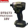 (Tool Motor Only)-Green Electric DTD173 Makita Brushless Drill Cordless 18V Driver Impact