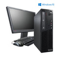 19" M91P Core Computer 250GB (Refurbished: 3.2GHz Win10 Intel Like New) Pro Lenovo i5 8GB Monitor- Pre-Owned WiFi Desktop