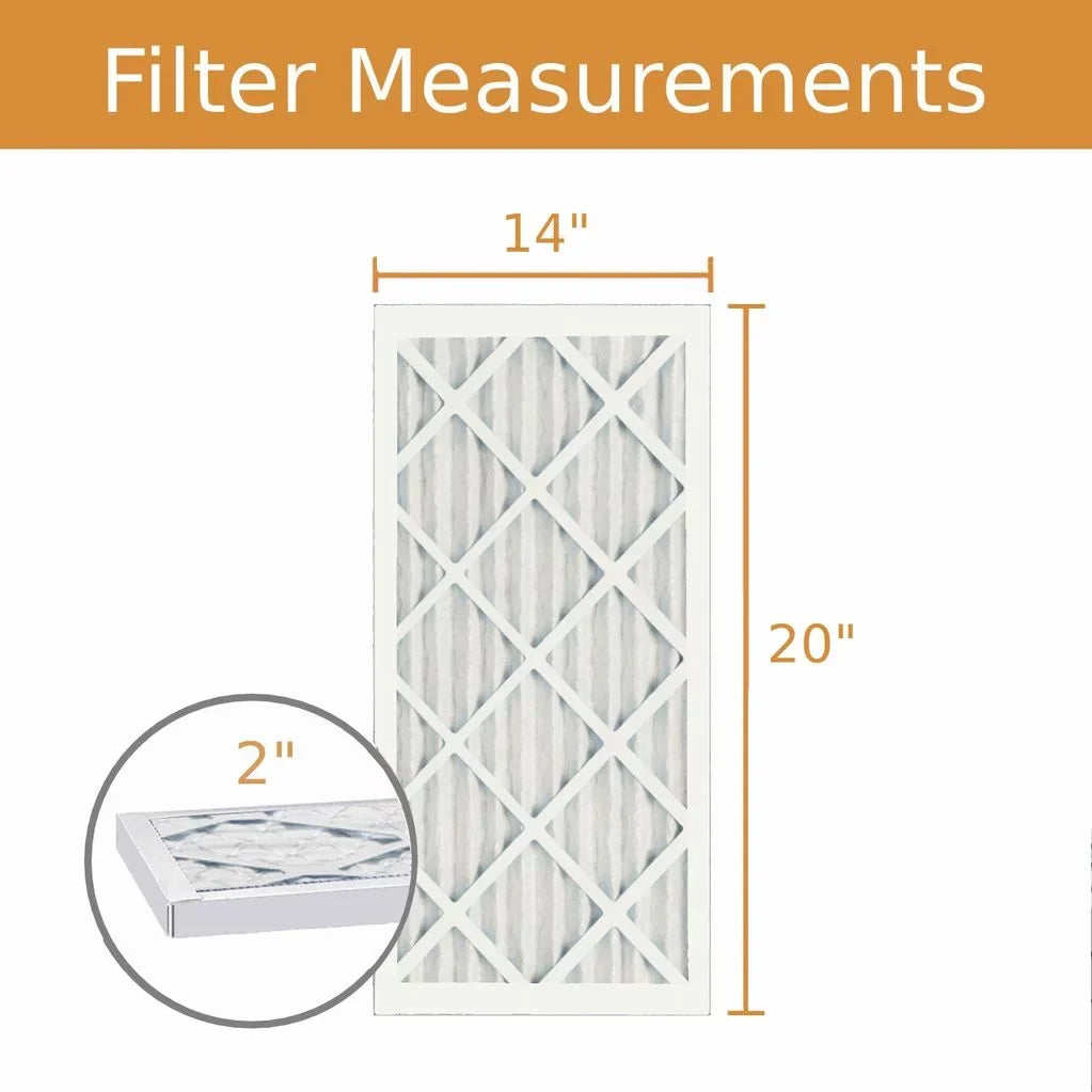 Air (6 Filter Purolator - Pleat 14x20x2 Pack) 8 Key