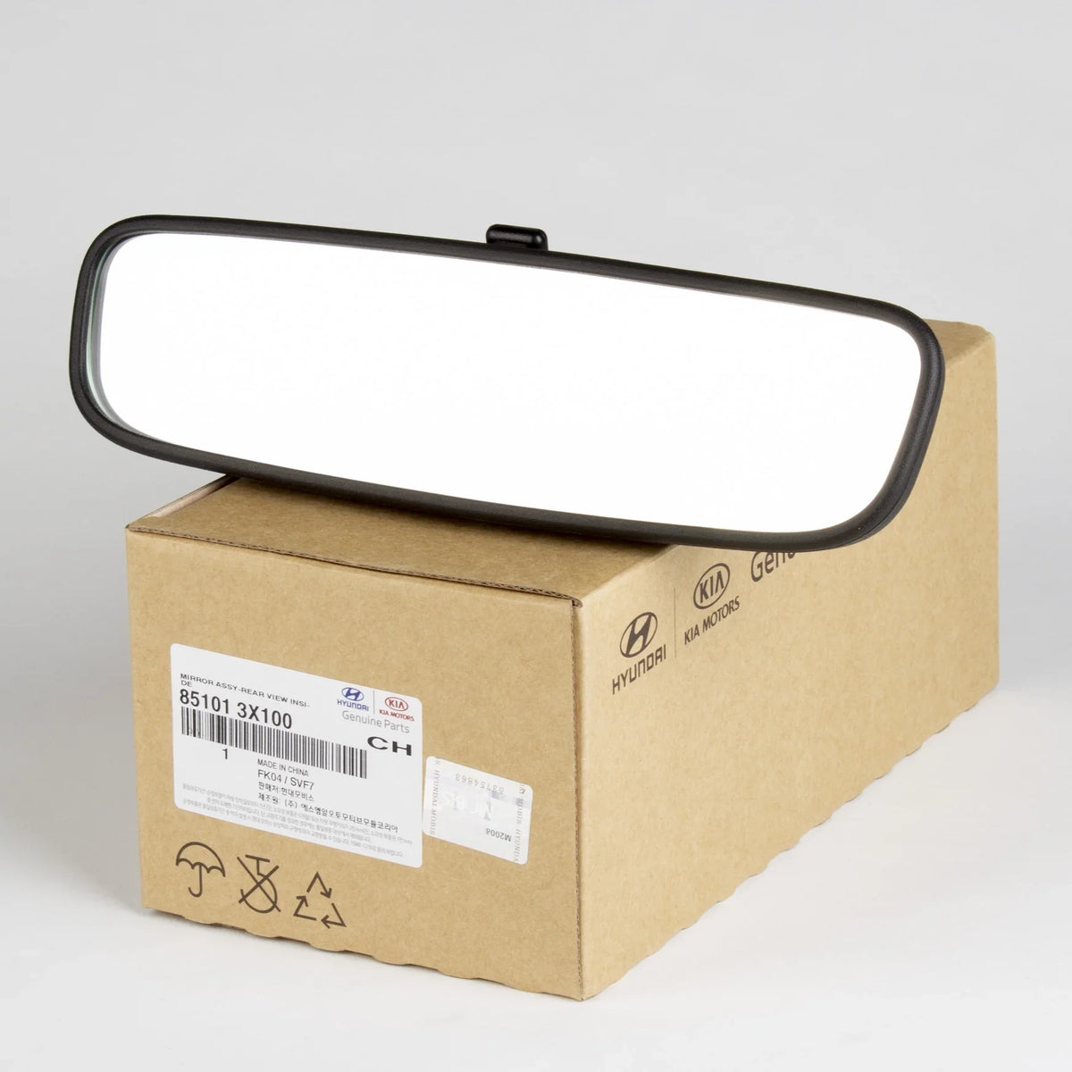 View Auto 85101-3X100 Hyundai Mirror Dim Kia Genuine for Rear Select W/O
