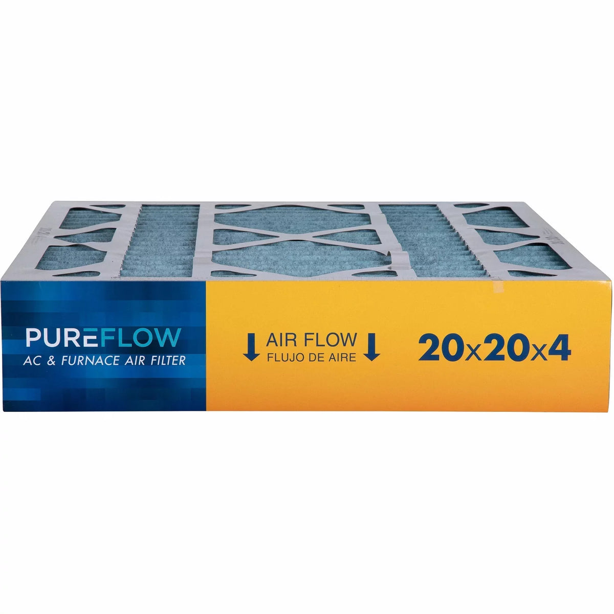 Layers -13 HV20204, Pack-of-2 Air 20x20x4, Filtration PureFlow 4 Technology, with Advanced Filter of Home Furnace